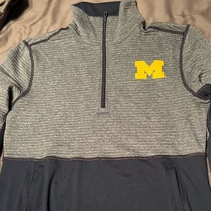 Quarter zip adidas U of M